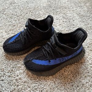 Infant YEEZY dazzling blue sneakers. Size 7